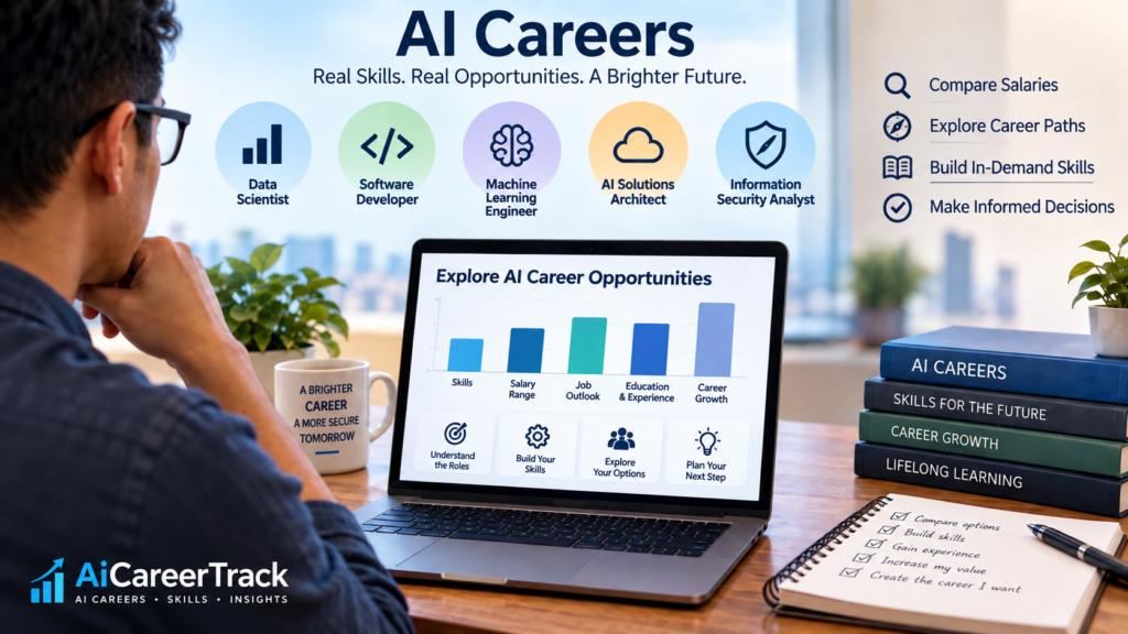 AI career salaries and pay comparison for professionals exploring AI-related careers