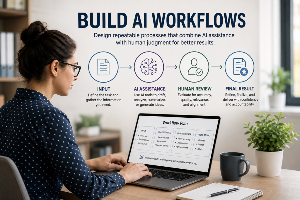 Build AI workflows for more efficient AI-assisted work
