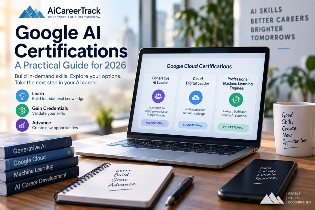 Google AI certifications guide for 2026