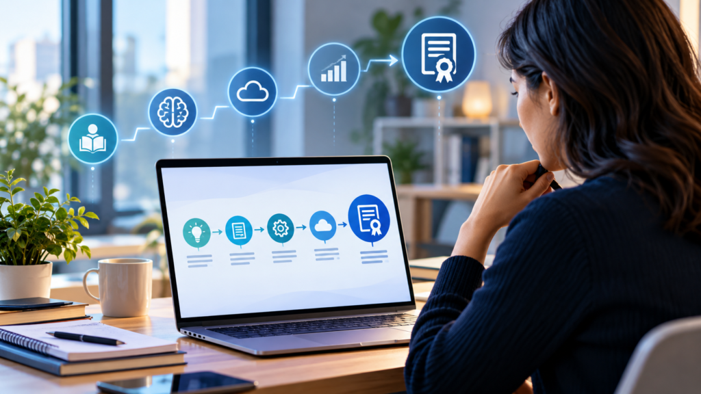 Microsoft AI certification learning path for AI skills and careers